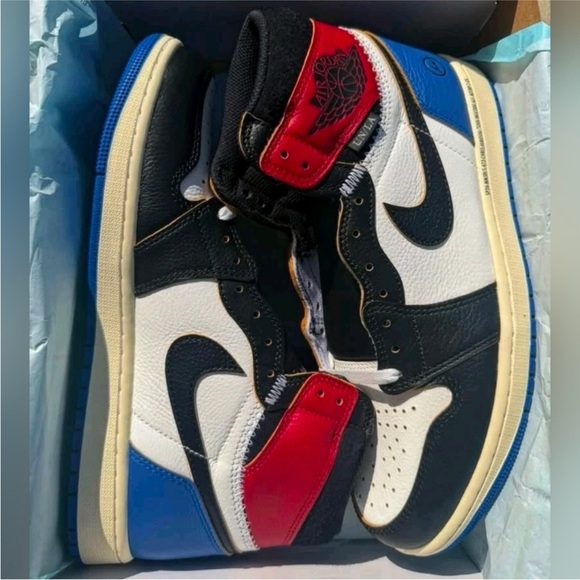 Air Jordan 1 Retro High OG x Union x Fragment Men's ShoesSize: M 5 / W 6.5